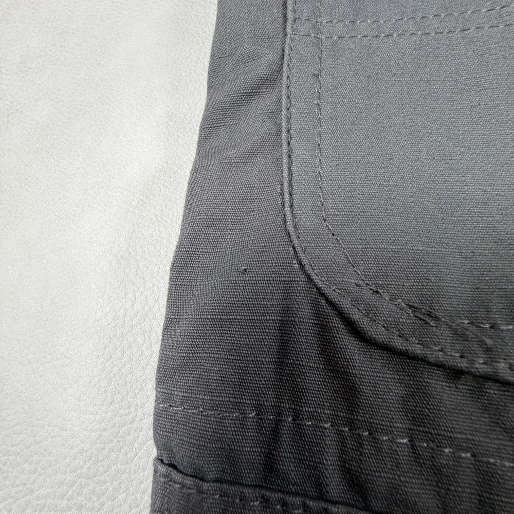 Wrangler Riggs Workwear Mens 44 Gray Ripstop Cargo Shorts Utility New